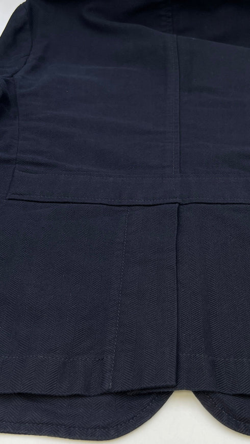 Giacca corta blu