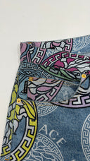 Jeans stampa medusa Versace