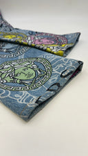 Jeans stampa medusa Versace