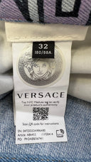 Jeans stampa medusa Versace
