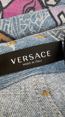 Jeans stampa medusa Versace