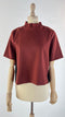 T-shirt corta tessuto
