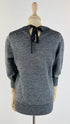 Pull-over argentato