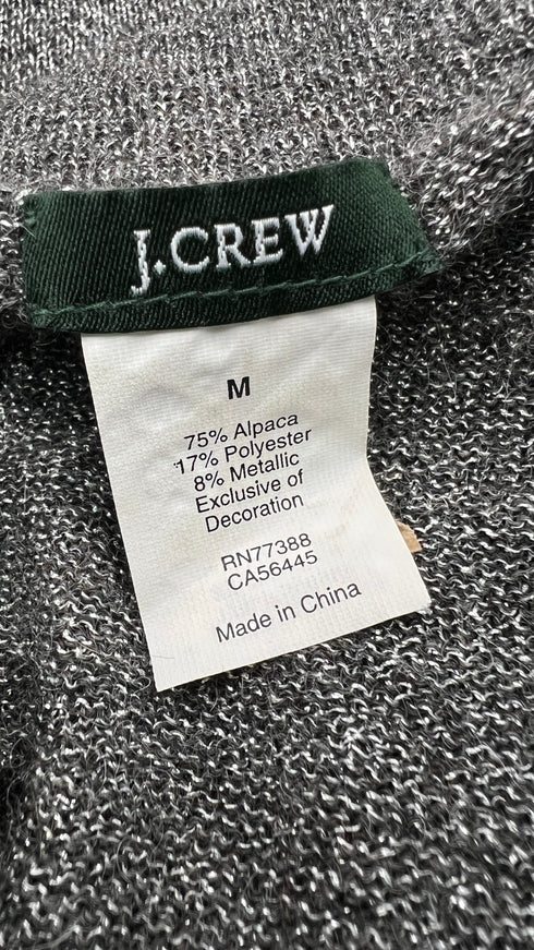 Pull-over argentato