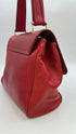 Borsa in pelle rossa