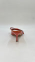 Mules pelle verniciata con fiocco N.38