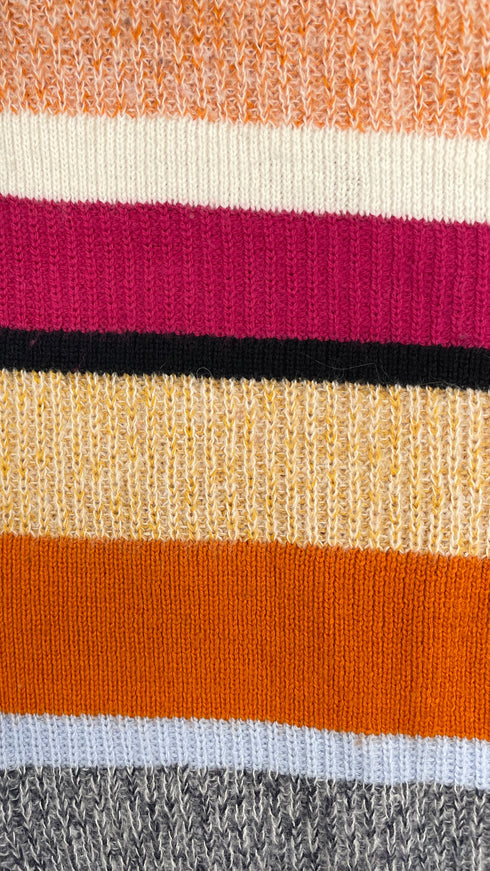 Maglione a righe