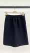 Gonna corta blu-navy