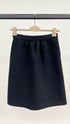 Gonna corta blu-navy