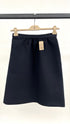 Gonna corta blu-navy