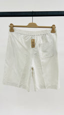 Shorts in seta a righe PRADA