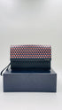 Pochette geometrica saffiano
