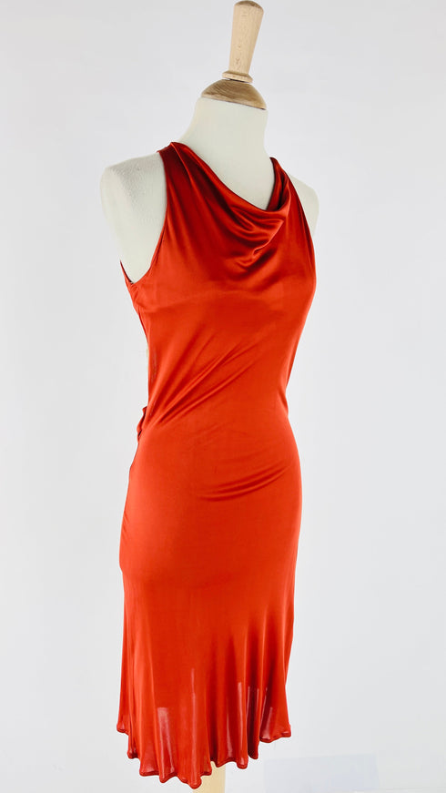 Abito midi retro in pizzo