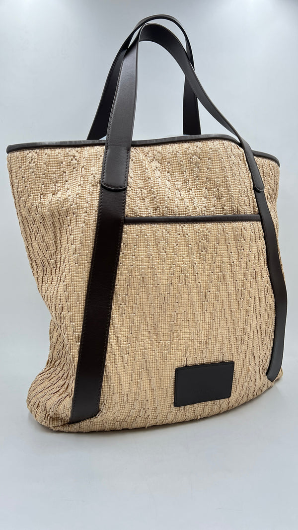Maxi Shopper in rafia