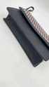 Pochette geometrica saffiano