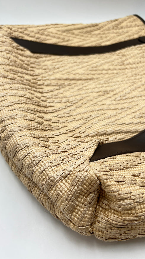 Maxi Shopper in rafia