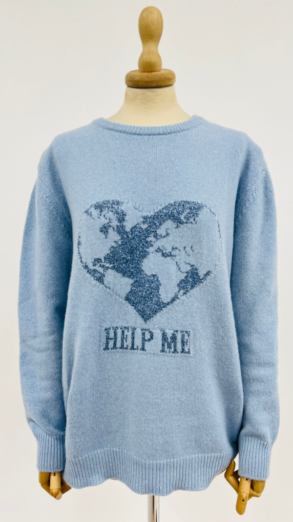 Maglione "Help Me" cashmere