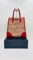 Tote bag tweed pelle