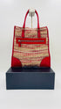 Tote bag tweed pelle