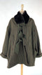 Cappotto vintage a righe