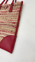 Tote bag tweed pelle