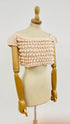 Top cropped maglia