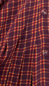 Abito midi motivo tartan