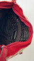 Tote bag tweed pelle