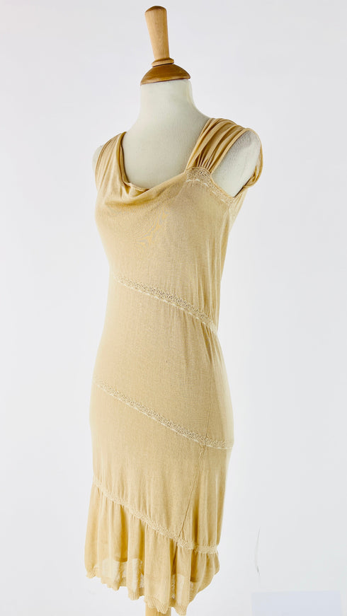 Abito midi in maglia