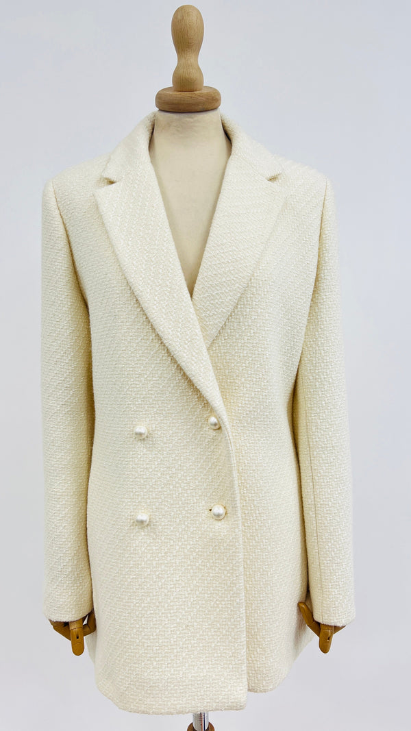 Giacca doppiopetto tweed