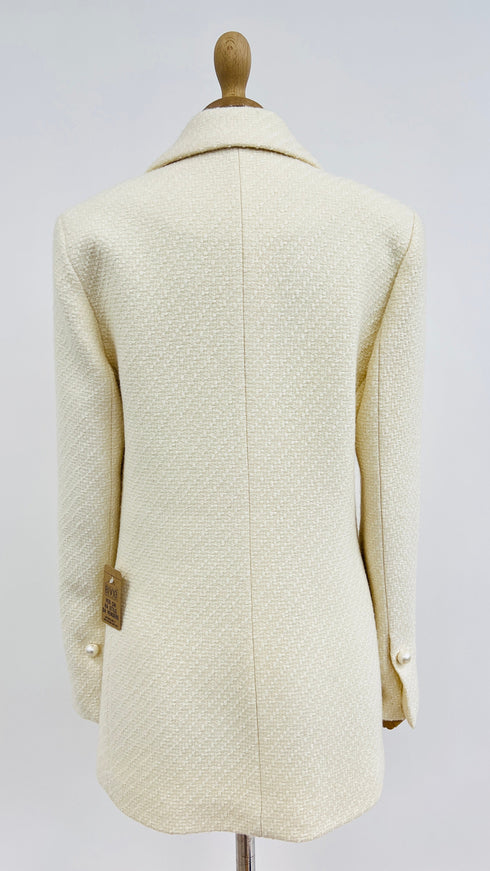 Giacca doppiopetto tweed
