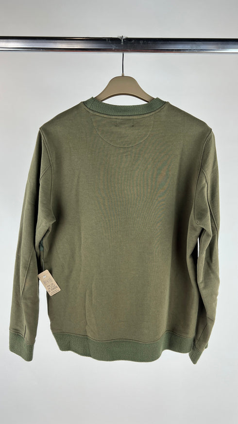 Felpa girocollo in cotone