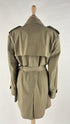 Trench doppiopetto beige