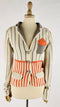 Blazer in maglia sfiancato