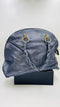 Borsa pelle metallizzata