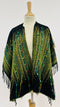 Poncho sfrangiato