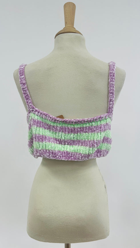 Top cropped crochet
