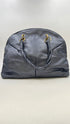 Borsa pelle metallizzata