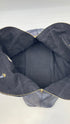 Borsa pelle metallizzata