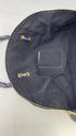 Borsa pelle metallizzata