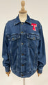 Giacca denim cotone