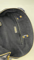 Borsa pelle metallizzata