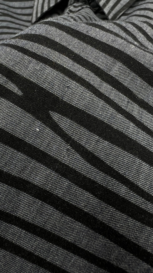 Camicia in cotone a righe