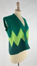 Gilet boxy zig-zag Jejia