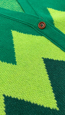 Gilet boxy zig-zag Jejia