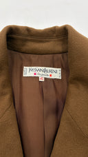 Blazer in panno vintage Yves Saint Laurent
