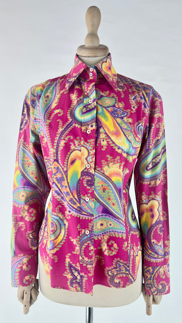 Camicia motivo paisley