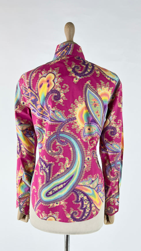 Camicia motivo paisley