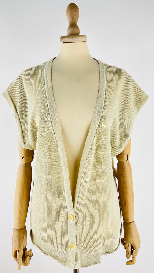 Gilet over in lino