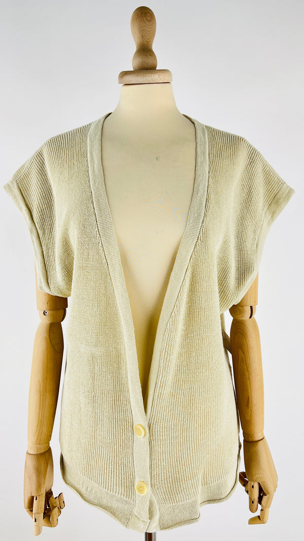 Gilet over in lino